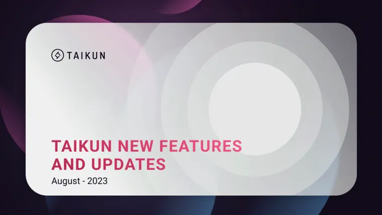 Introducing Taikun's AI Assistant + August 2023 Product Updates