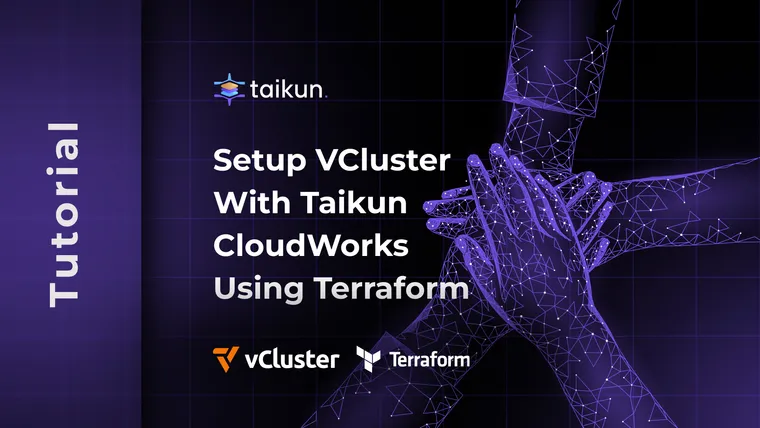 Setup vCluster with Taikun Cloudworks using Terraform